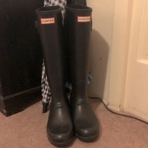 Women’s Black Hunter Rain Boots